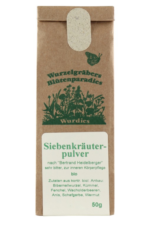 Siebenkräuter-Pulver bio